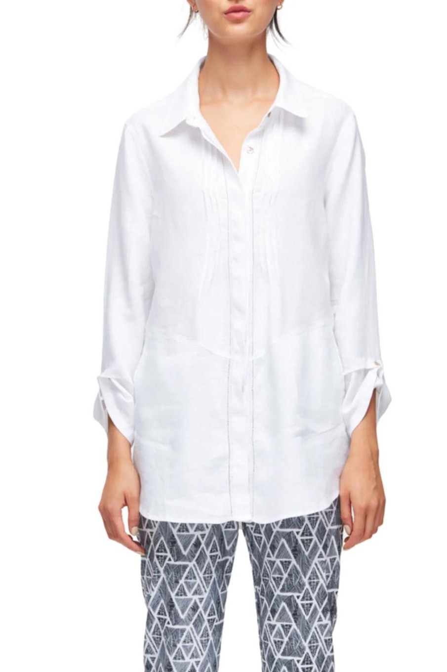 Tops Verge | Highside Shirt | White