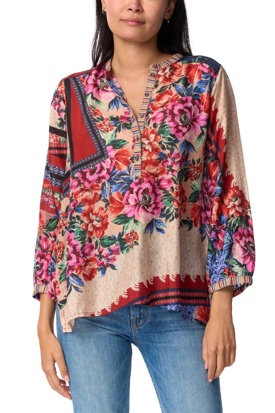 Tops Johnny Was | Window Lin Blouse | Multi