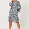 Dresses Gordon Smith | Cape Print Dress | Animal