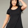 Tops Tani | Swing Tee | Black | 79375