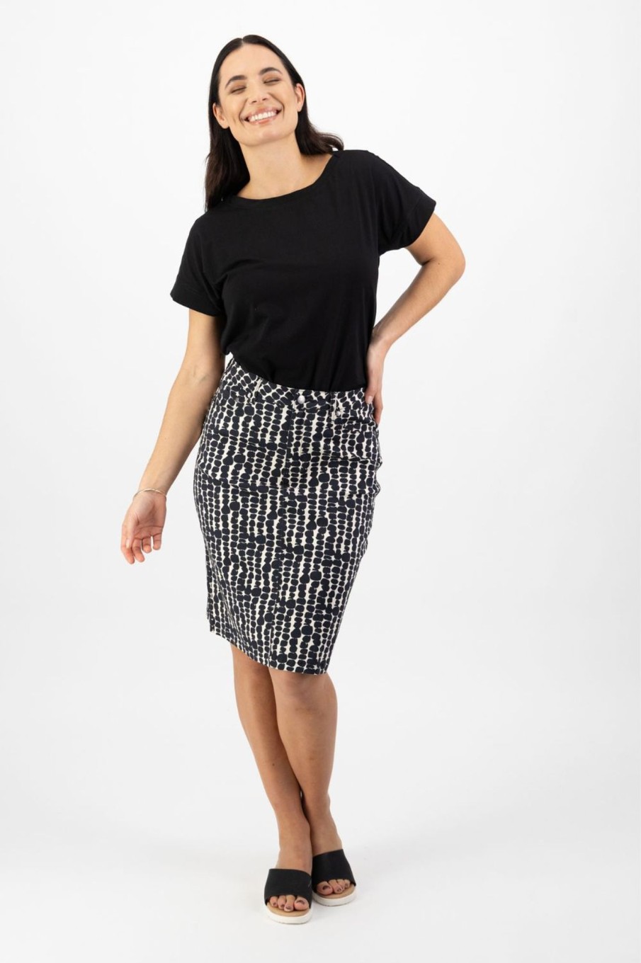 Bottoms Vassalli | Printed Lightweight Skirt | Cairns