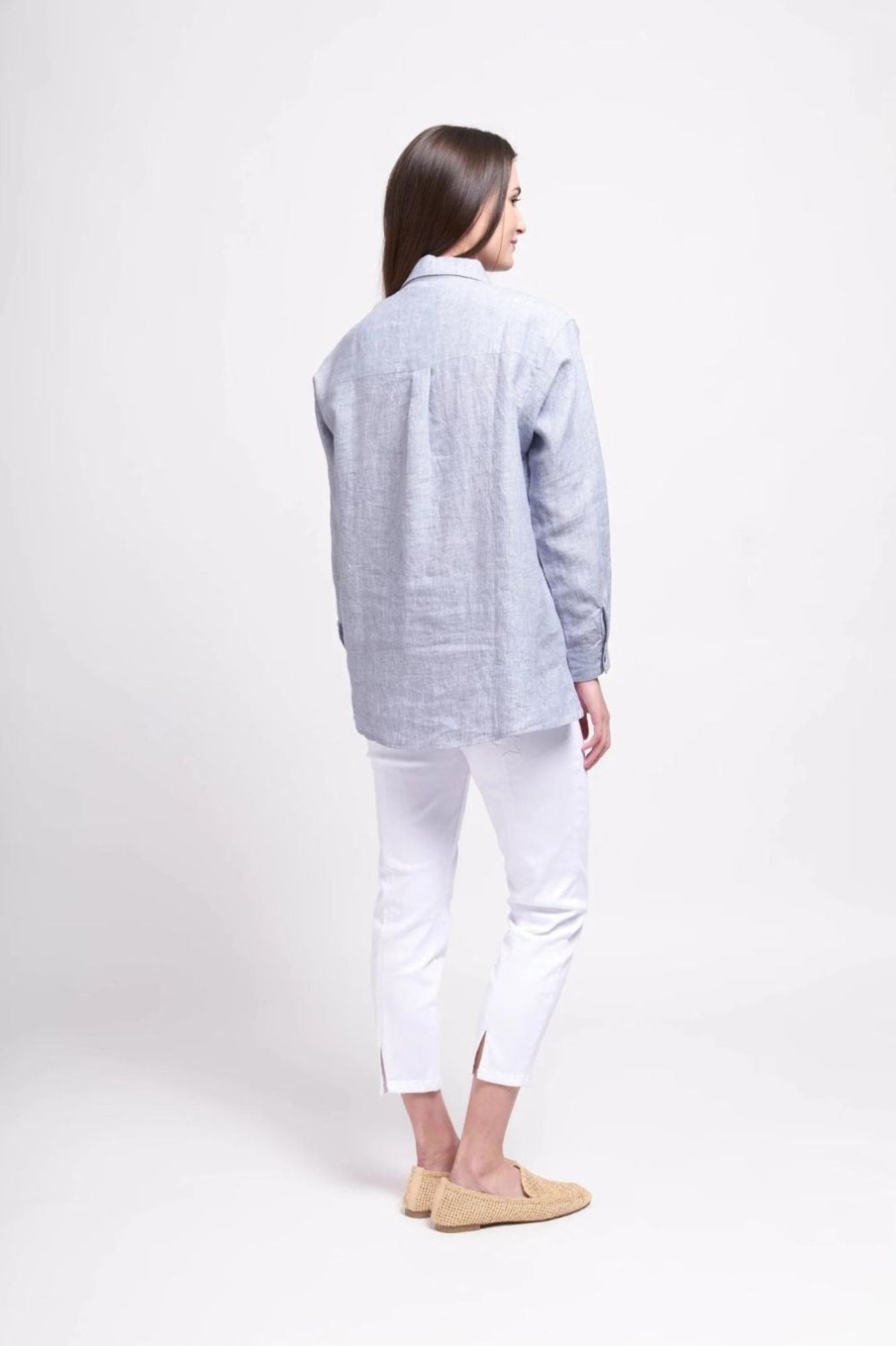 Tops FOIL | High Roller Shirt | Chambray