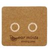 Accessories Fabienne | Ear Mints Cubic Open Circle | Rose Gold