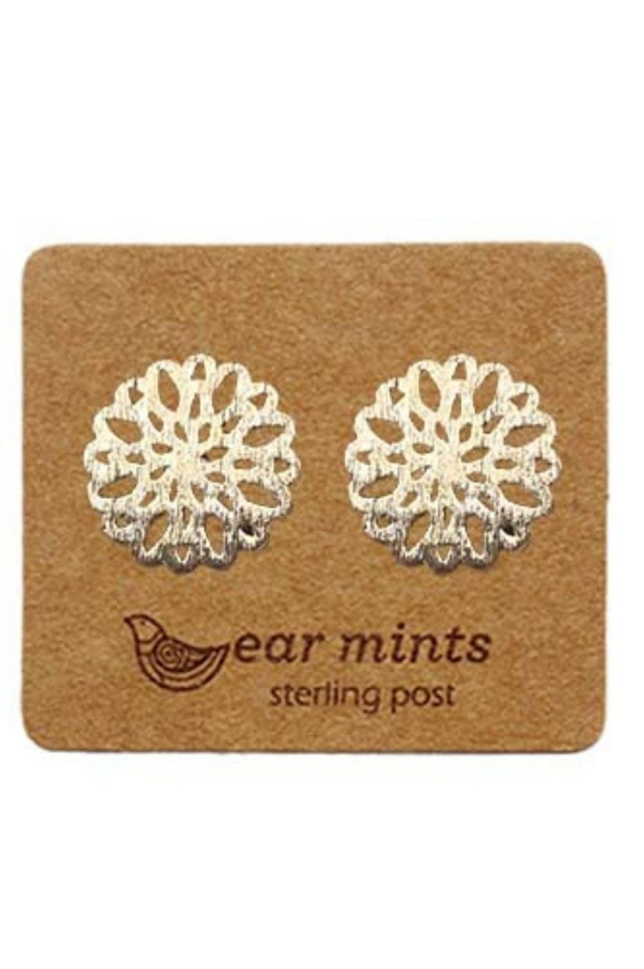 Accessories Fabienne | Ear Mints Brushed Filigree | Gold