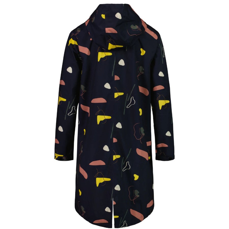 Tops Moke | Georgie Rain Coat | Abstract