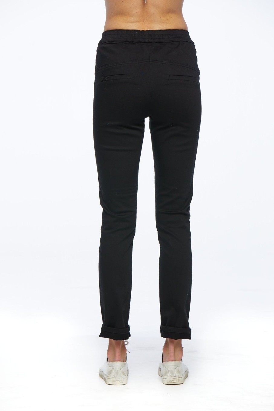 Bottoms New London Jeans | Heathrow Hybrid Jogger Jean | Black