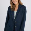 Tops Elm Lifestyle | Millie Blazer | Navy