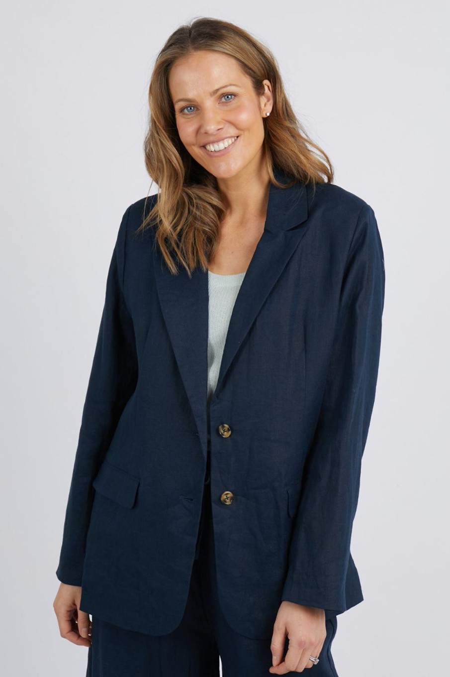 Tops Elm Lifestyle | Millie Blazer | Navy