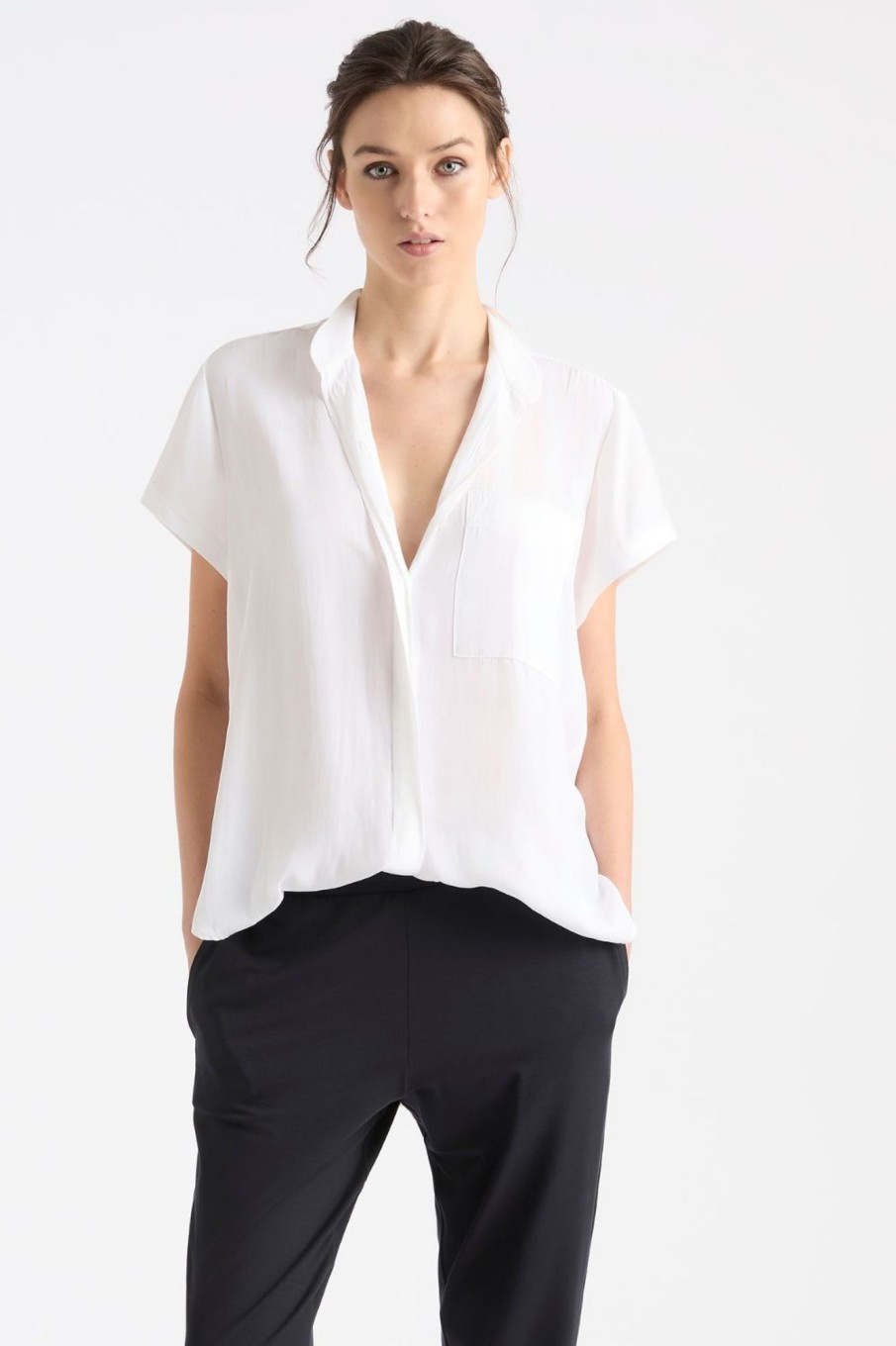 Tops Mela Purdie | Stand Shirt | White