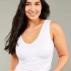 Tops Tani | Tank V Neck | White