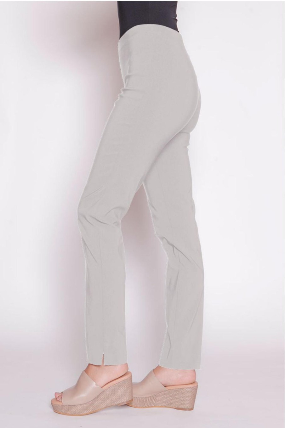 Bottoms M.E.L Australia | Chaucer Full Length Legging | Aluminium