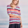 Tops Verge | Drift Sweater | Multi Stripe