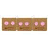 Accessories Fabienne | 7Mm Round Enamel Stud | Strawberry Cream