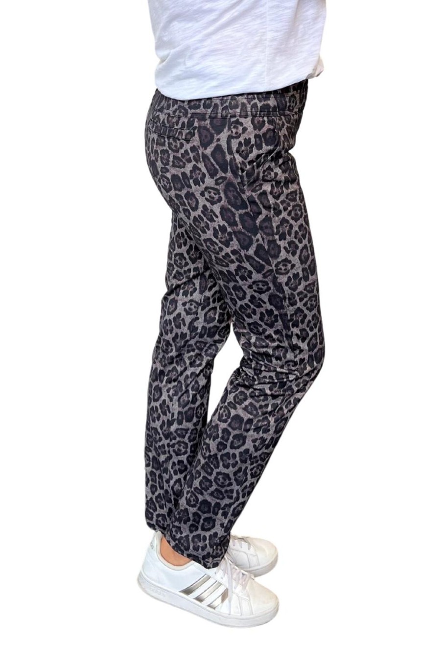 Bottoms Gabriella Frattini | Ponte Legging | Leopard