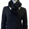 Accessories Silvermaple Boutique | Faux Fur Scarf | Black