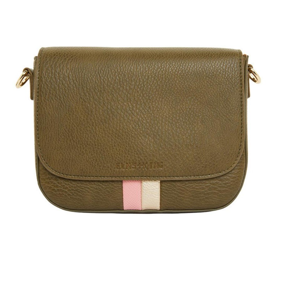 Accessories Elms + King | Brooklyn Crossbody | Khaki