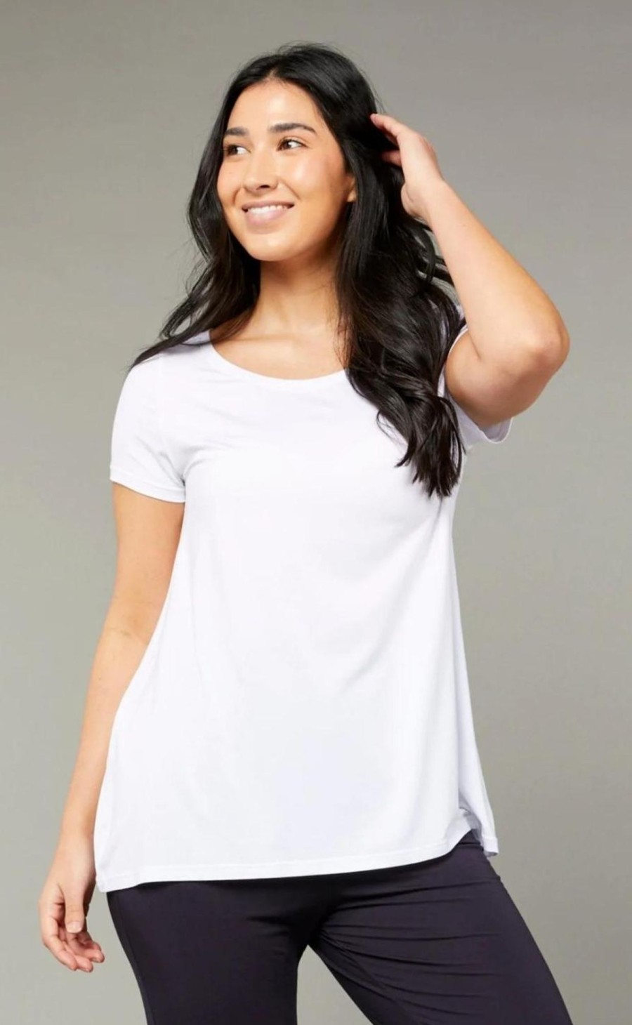 Tops Tani | Swing Tee | White | 79375