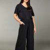 Bottoms Tani | Culotte Resort Pant | Black