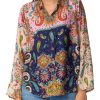 Tops Johnny Was | Braemar Belinda Button Up | Multi