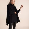 Tops Two T's | Oversized Pullover | Black