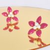 Accessories Adorne | Enamel Pearl Daisy Stud Earrings | Hot Pink U0026 Gold