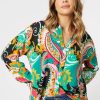 Tops Threadz u0026 Clarity | Bianca Print Shirt | Jade