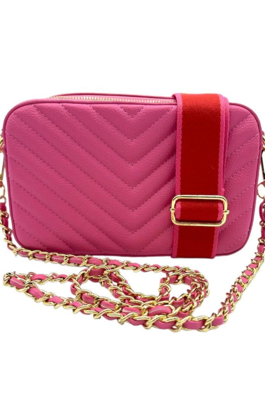 Accessories Zjoosh | Frankie Speed Cross Body Bag | Bright Pink