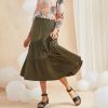 Bottoms Verge | Acrobat Artful Skirt | Safari