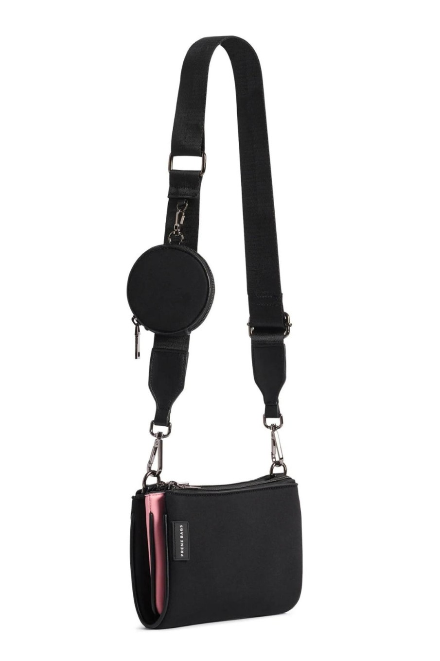 Accessories Prene Bags | The Sasha Bag | Black/Pink