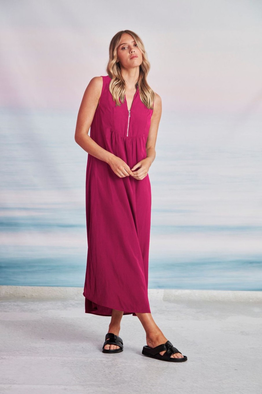 Dresses Verge | Rotate Dress | Fucshia