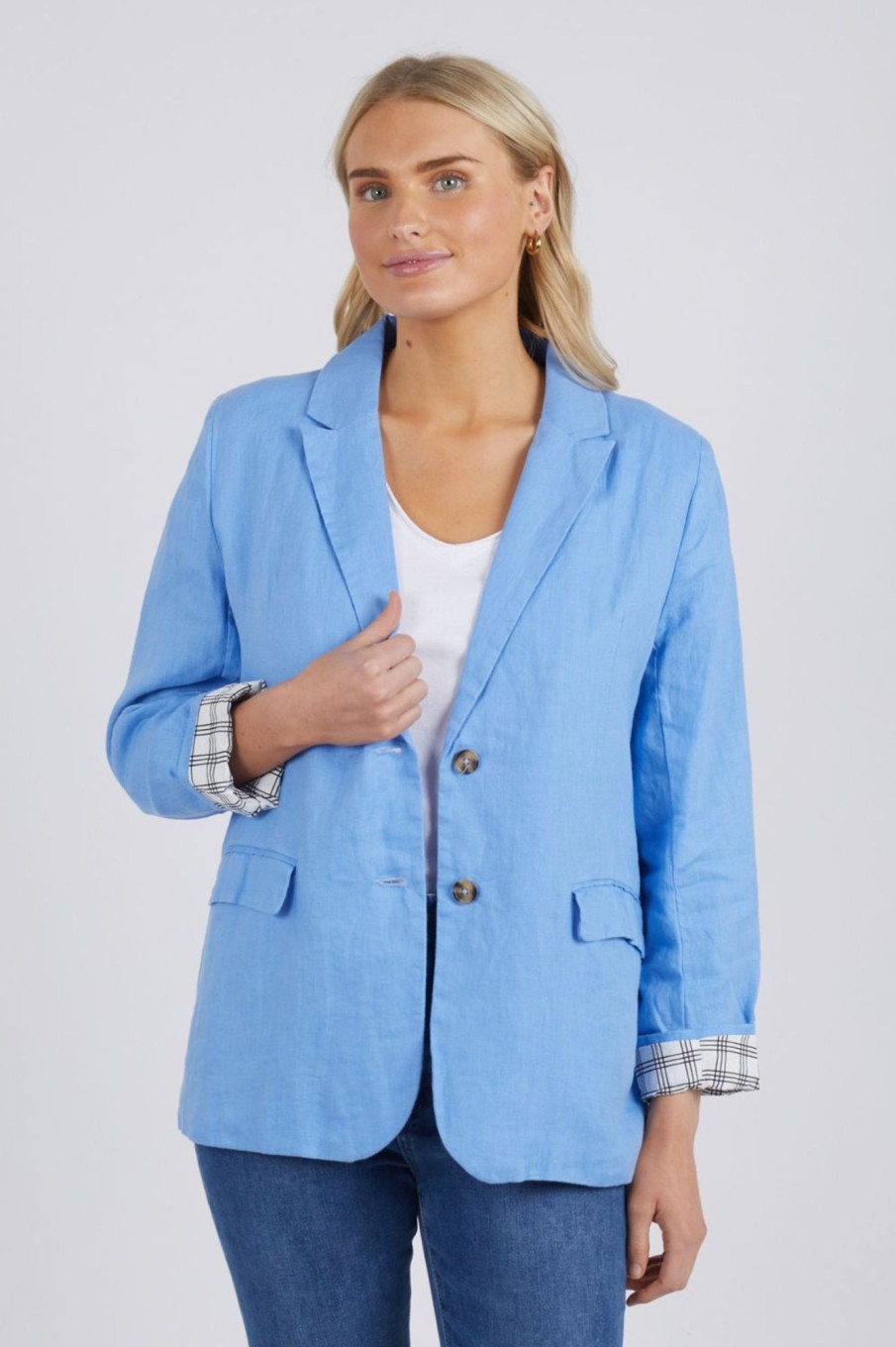 Tops Elm Lifestyle | Millie Blazer | Corn