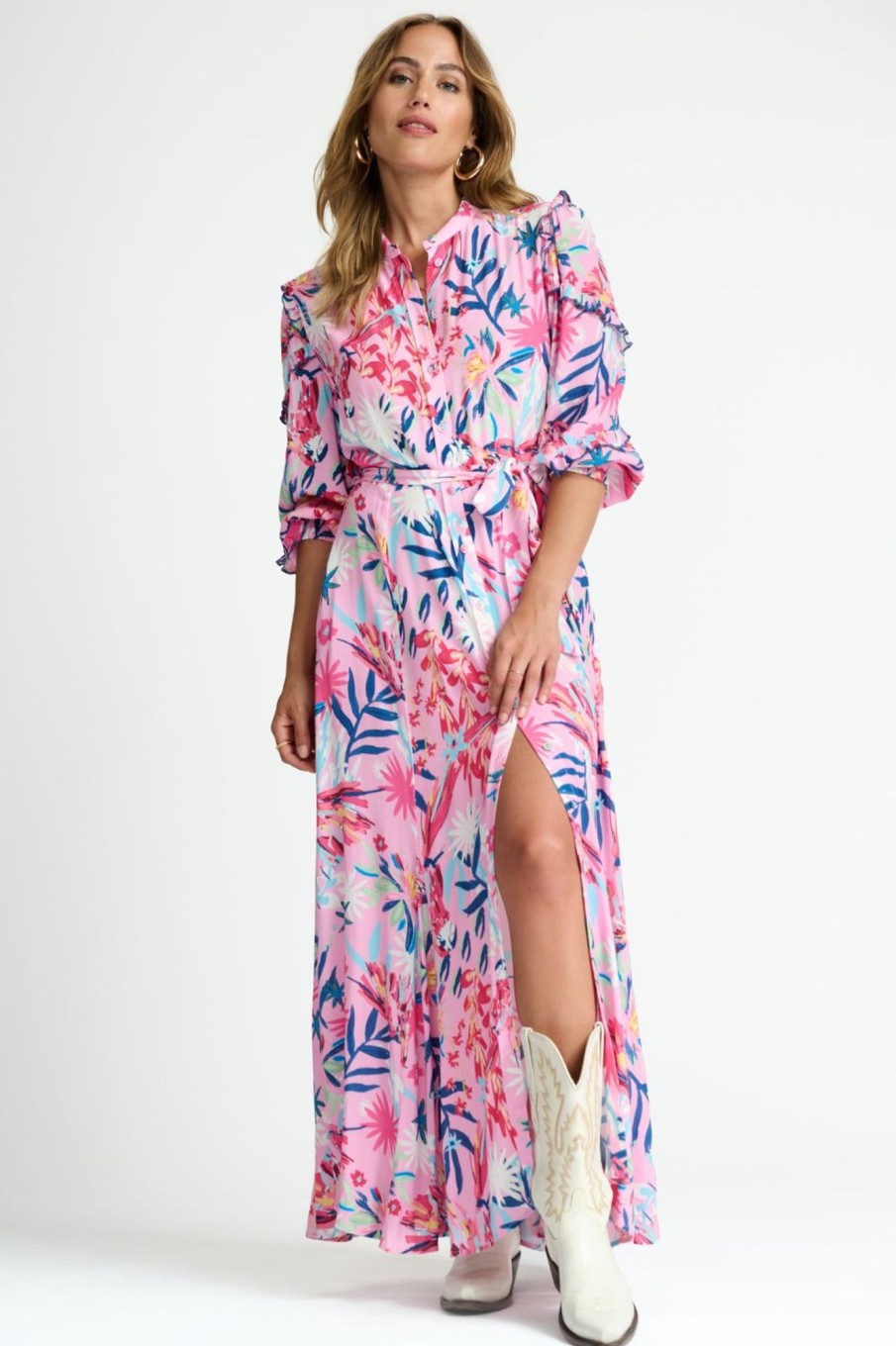 Dresses Pom | Botanical Dress | Pink