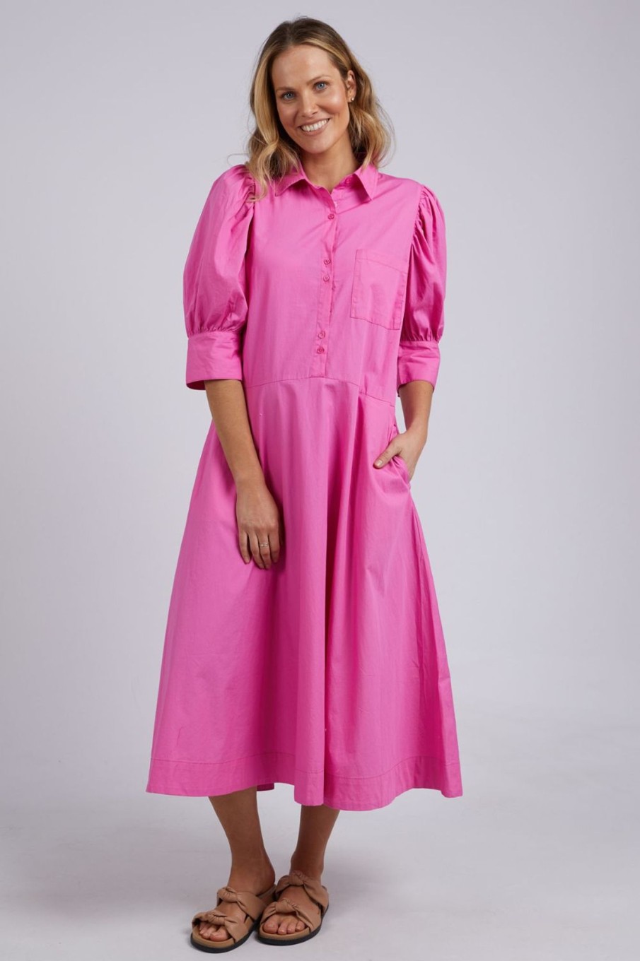 Dresses Elm Lifestyle | Primrose Dress | Super Pink