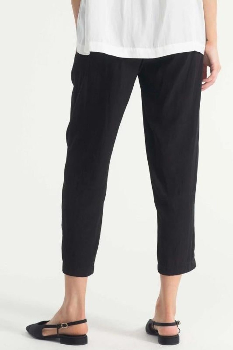 Bottoms Mela Purdie | Soft Capri Pant | Black