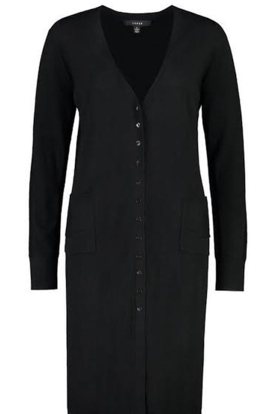 Tops Verge | Jet Cardi Coat | Black