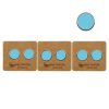 Accessories Fabienne | 7Mm Round Enamel Stud | Light Denim