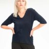 Tops Mela Purdie | Elbow Top | French Navy