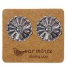 Accessories Fabienne | Ear Mints Cubic Daisy Stud | Silver