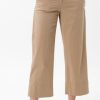 Bottoms Brax | Maine S Stretch Cotton Crop Culottes | Camel