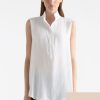 Tops Mela Purdie | Tab Slide Tank | Oat