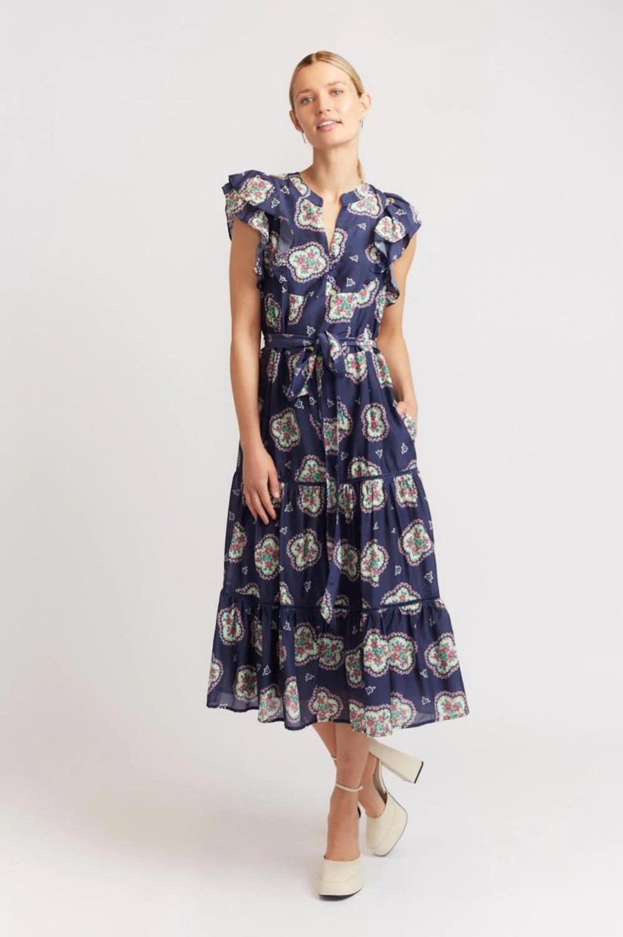 Dresses Alessandra | Mayfair Dress | Navy