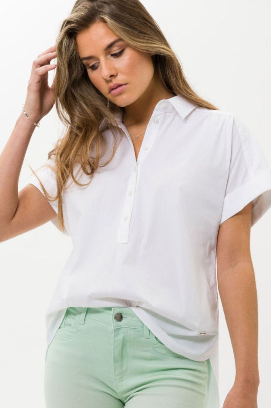 Tops Brax | Viv Blouse | White