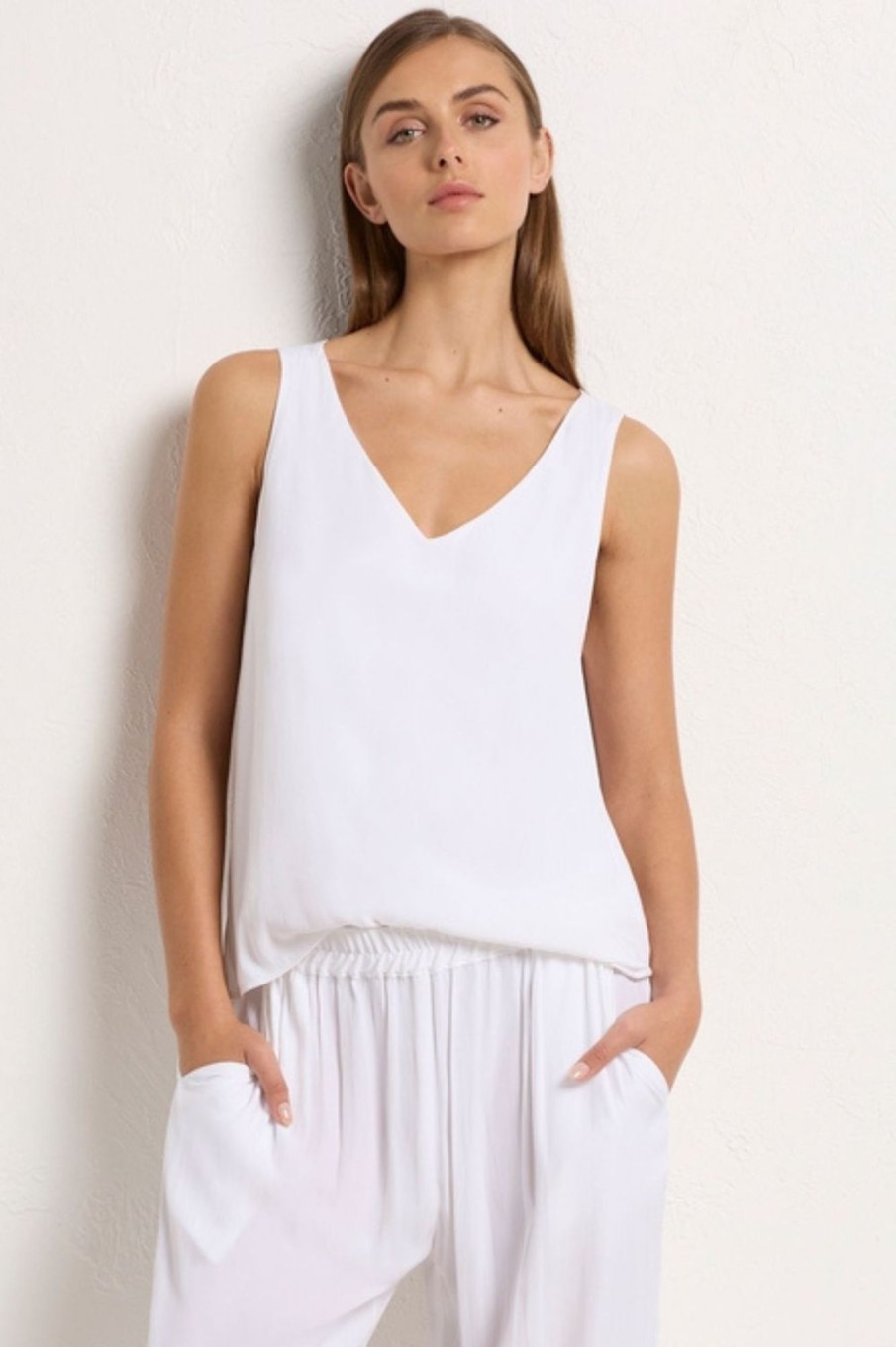 Tops Mela Purdie | Audrey Tank | White