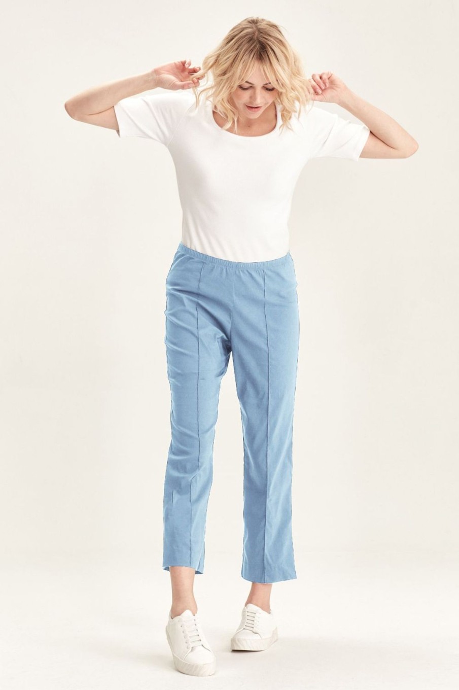 Bottoms Verge | Acrobat 7/8 Pant | Sky Blue