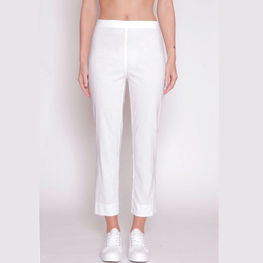 Bottoms M.E.L Australia | 3/4 Villa Pant | White