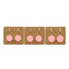 Accessories Fabienne | Ear Mints 9Mm Enamel Hook | Ballet Pink/Rose Gold