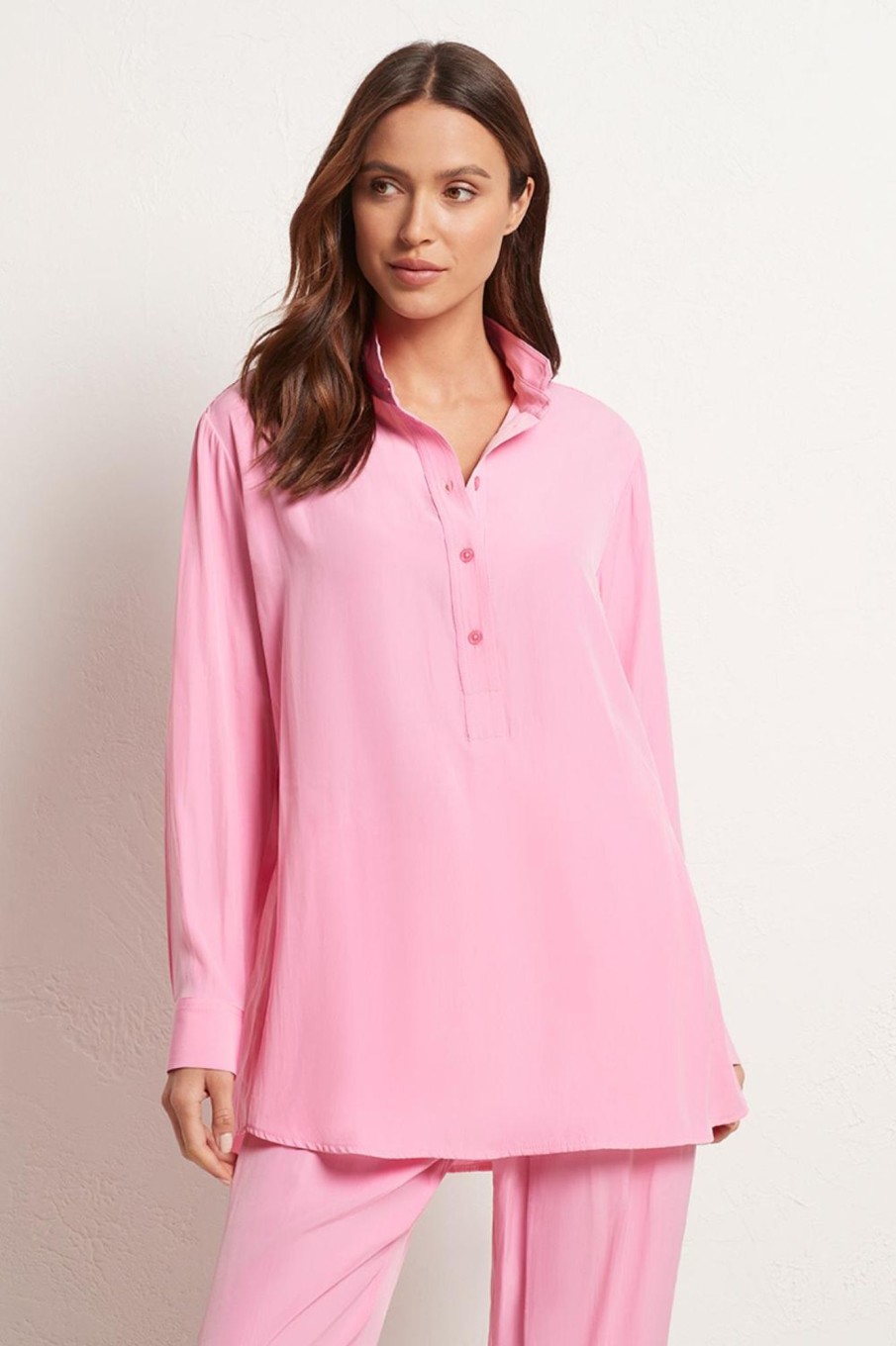 Tops Mela Purdie | Tab Slide Shirt | Peony