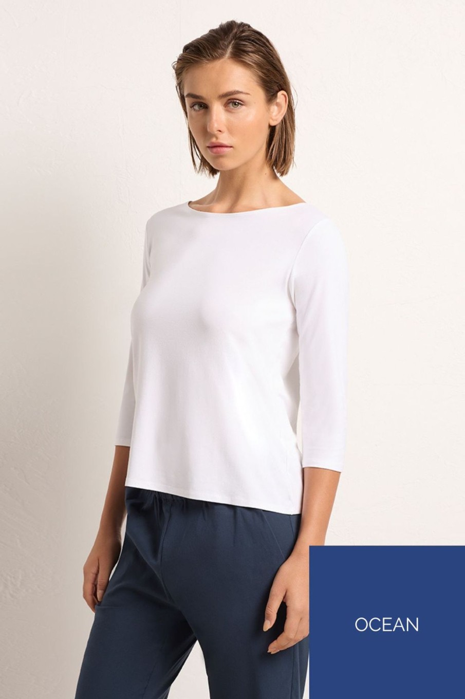 Tops Mela Purdie | Relaxed Boat Neck | Ocean