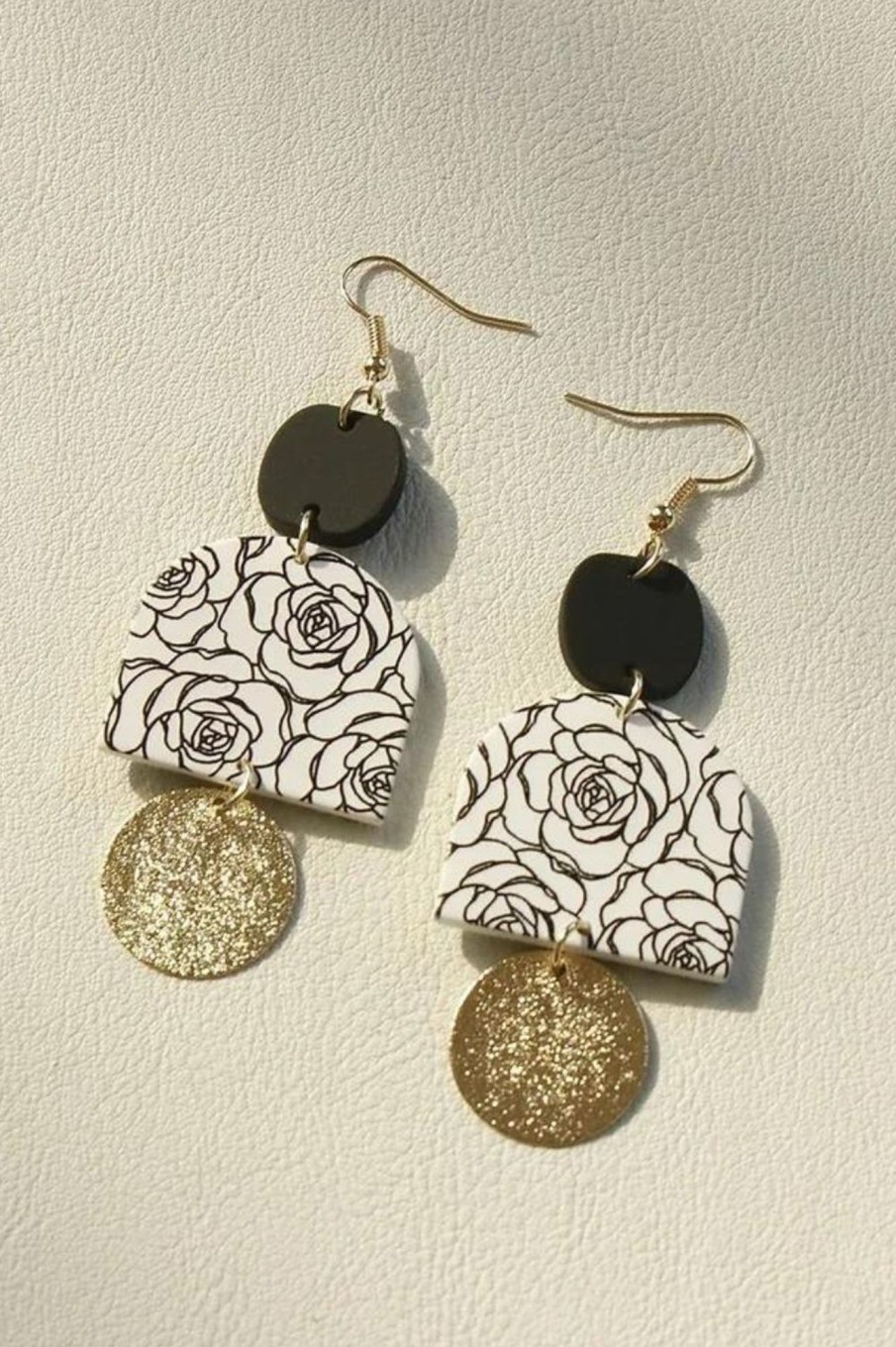 Accessories Silvermaple Collection | Olivia Rose Earrings | Gold/Black