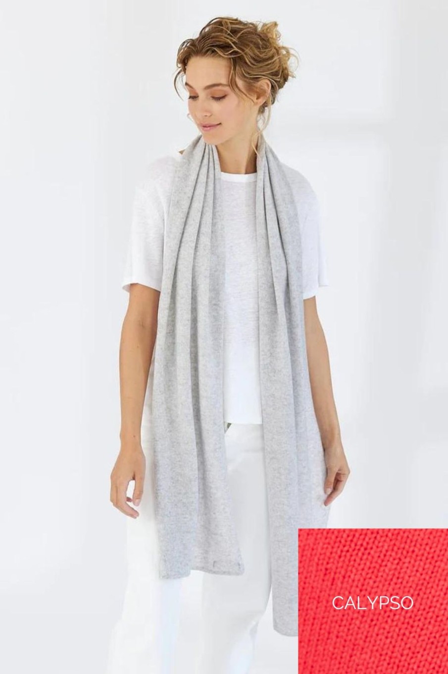 Tops Mia Fratino | Pure Jersey Scarf | Calypso